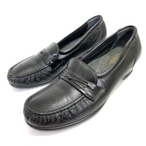 SAS Tripad Comfort Women’s Loafers 7.5 N Black Leather Slip On Casual Shoes